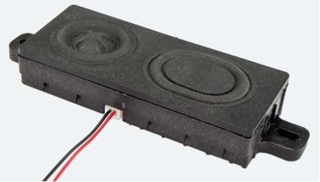 ESU 50343 - Lautsprecher 29mm x 65mm x 14mm, recht