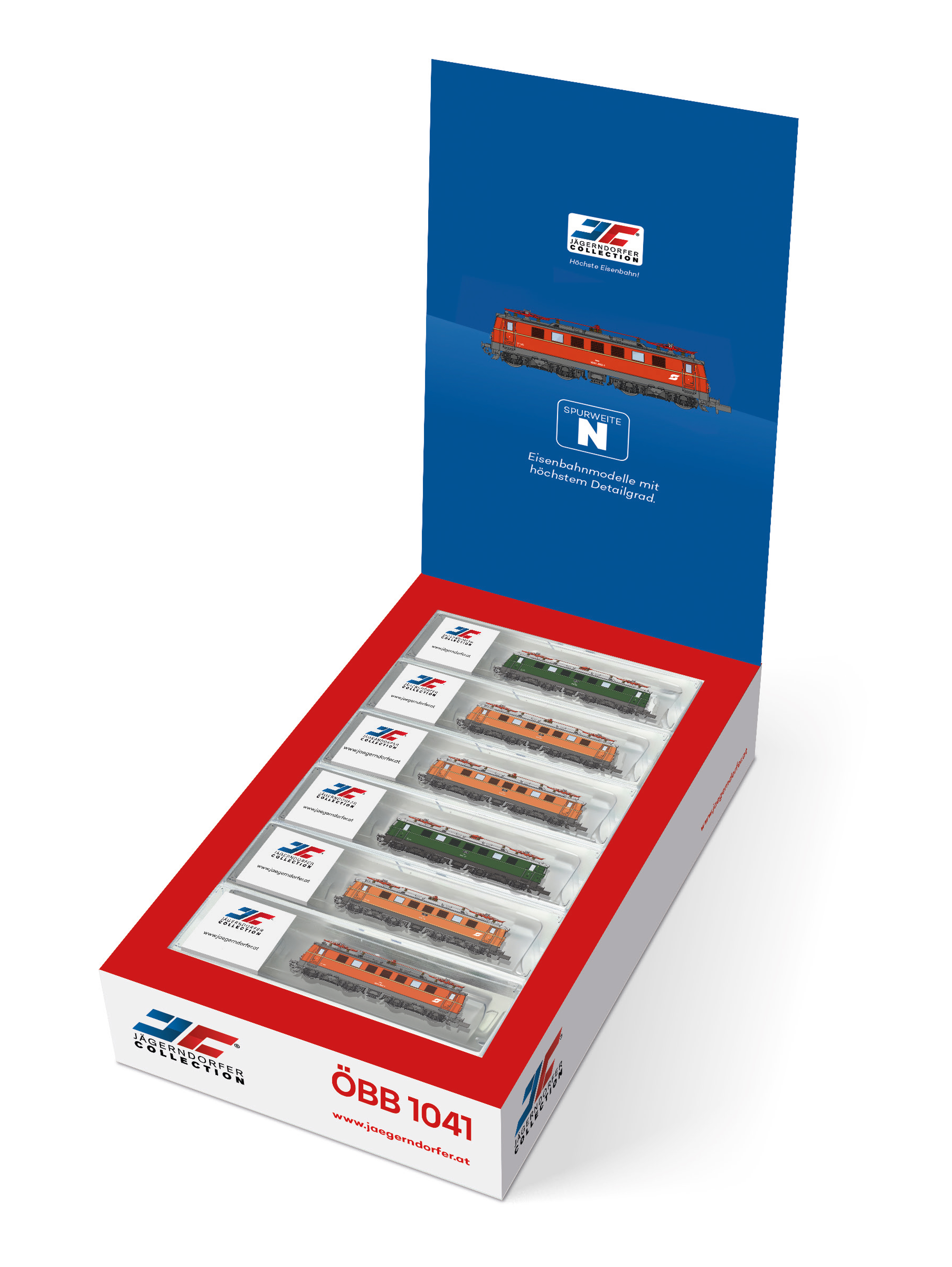 Jägerndorfer JC60602 - Display E-Lok Rh 1041, ÖBB,