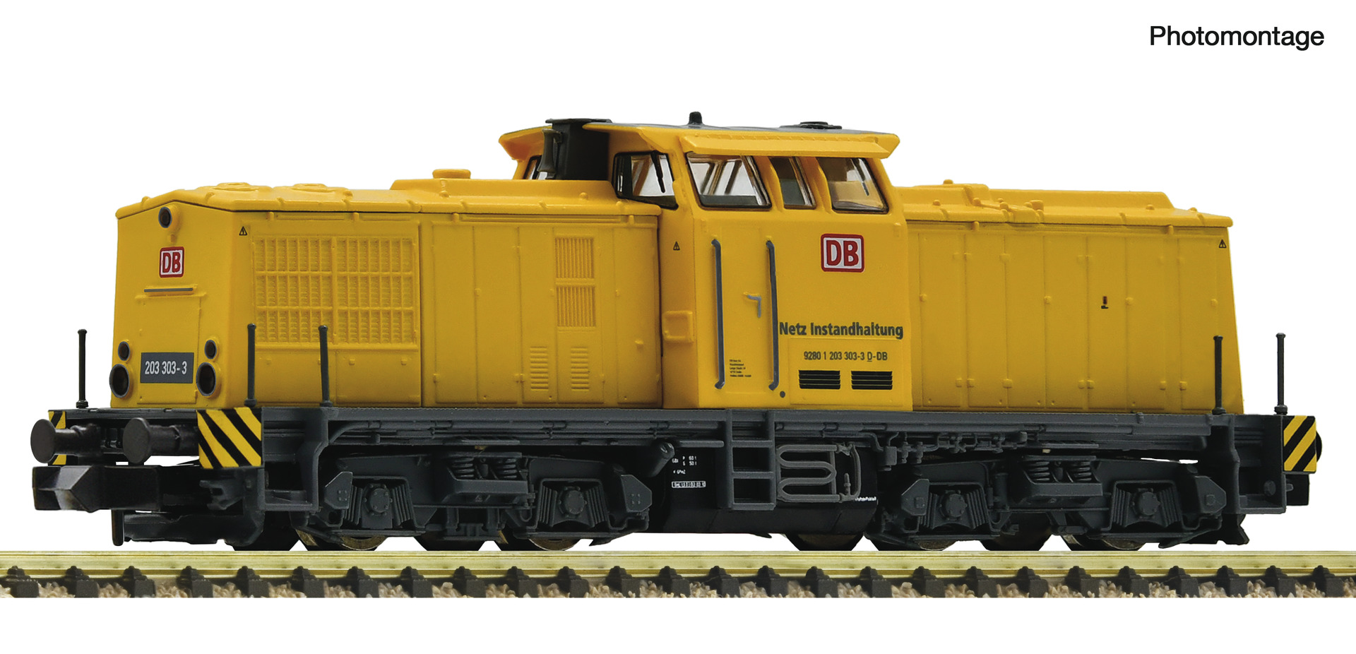Fleischmann 7370032 - Diesellok 203 303 DB Netz DC