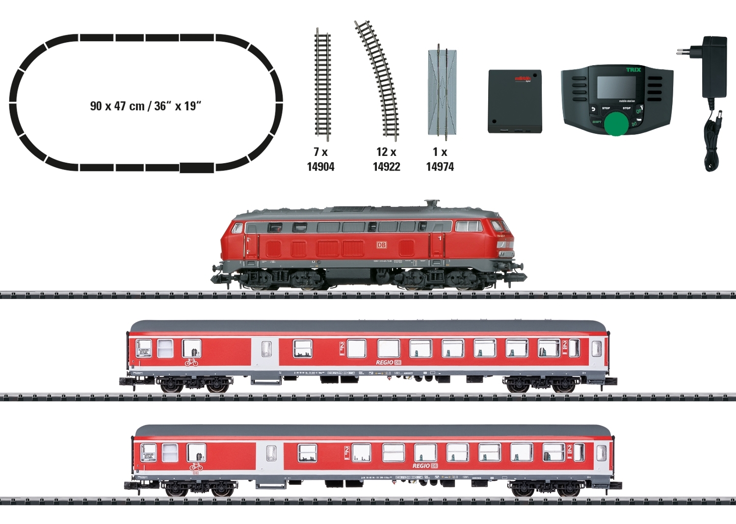 Trix 11170 - Startpackung Freizeitexpress
