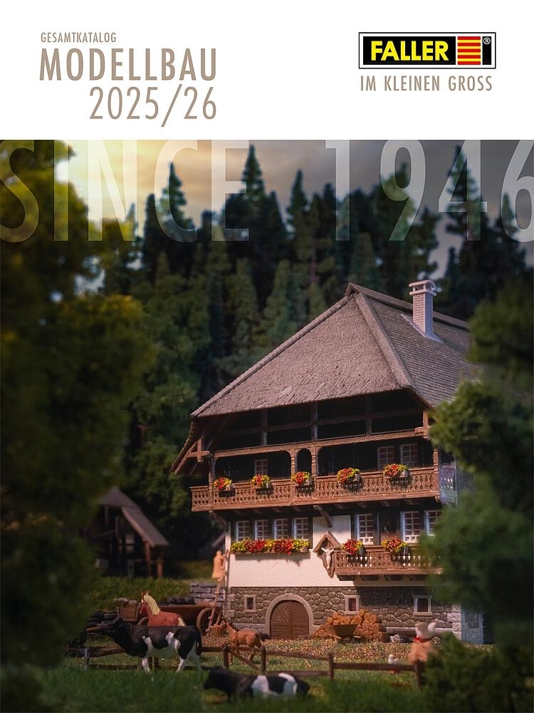 Faller 190905 - FALLER Katalog 2025/2026