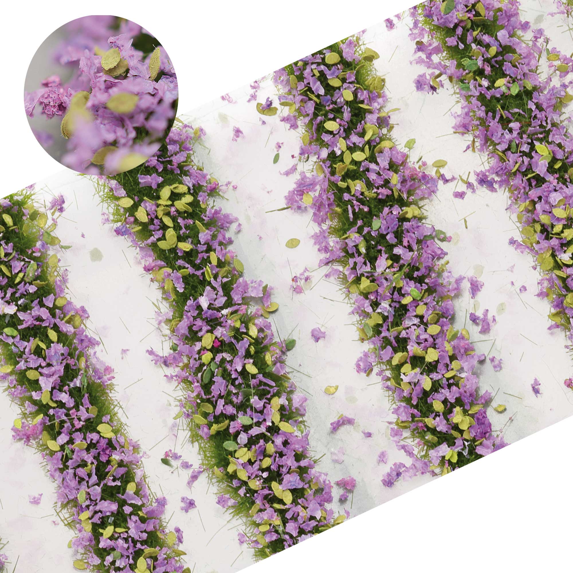 Busch 3504 - Blütenstreifen lavendel H0 N