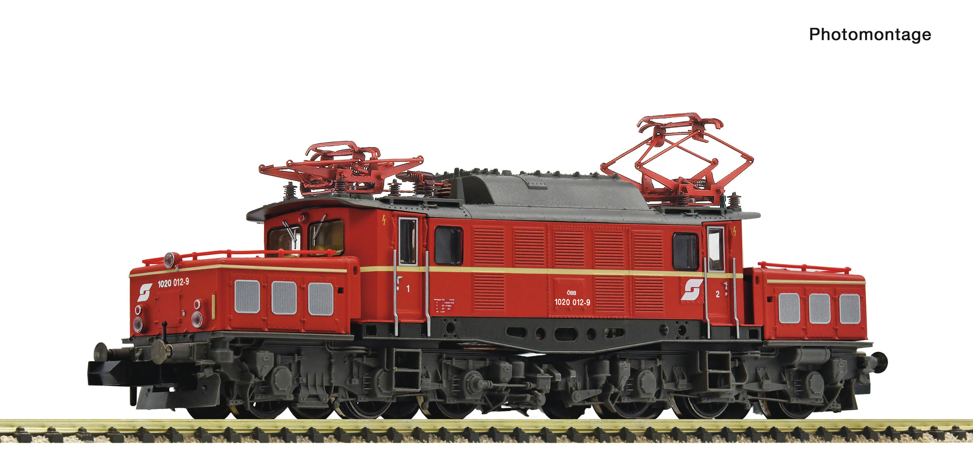 Fleischmann 7570069 - E-Lok Rh 1020 ÖBB DC-Snd.