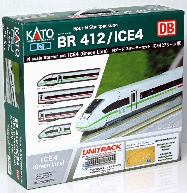Kato K10960 - ICE4, 4-tlg. DBAG/Klimaschützer, Sta