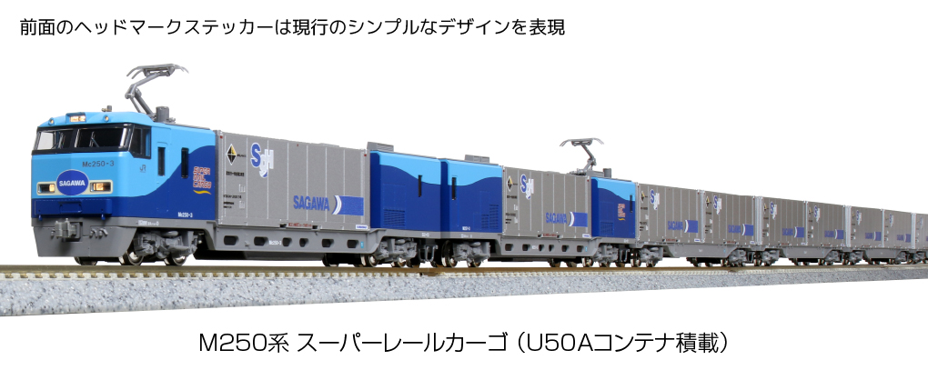 Kato K10-1721 - Container-Triebzug Serie M250, 4-t