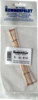 Sommerfeldt 414 - N Fahrdraht verkupfert 0,5 x 135