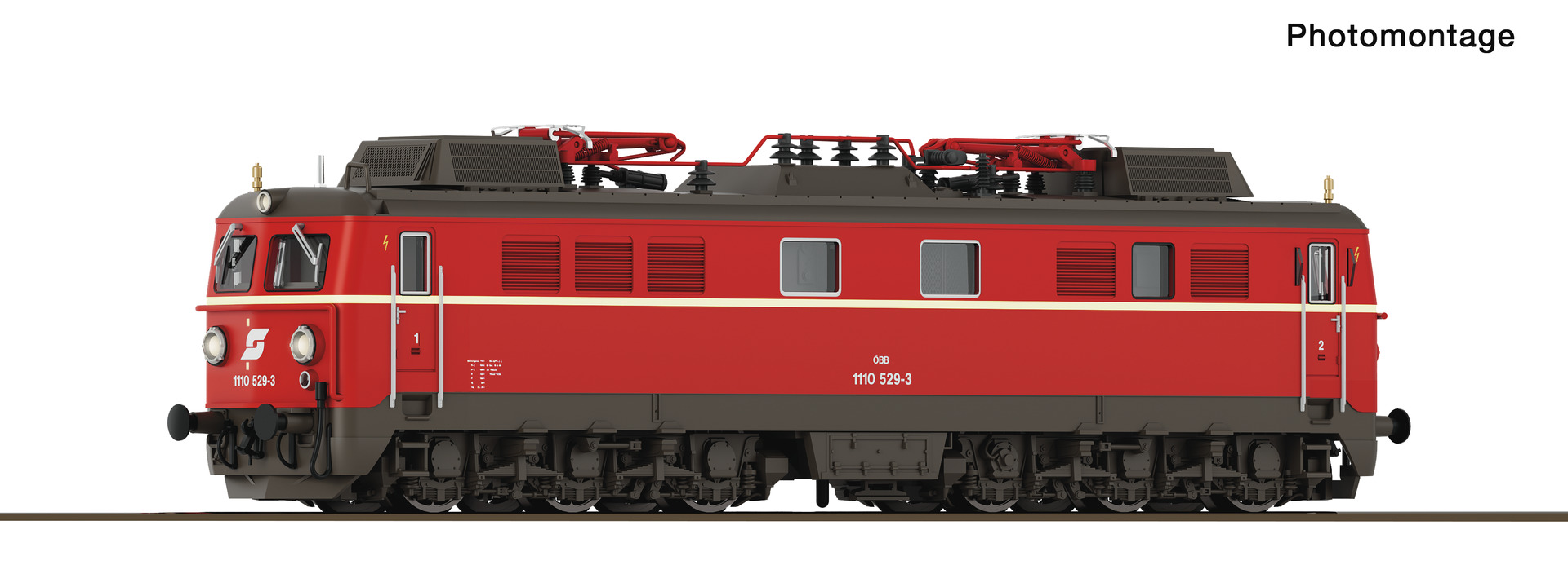 Fleischmann 7570064 - E-Lok Rh 1110.5 ÖBB DC-Snd.
