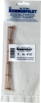 Sommerfeldt 415 - N Fahrdraht verkupfert 0,5 x 145
