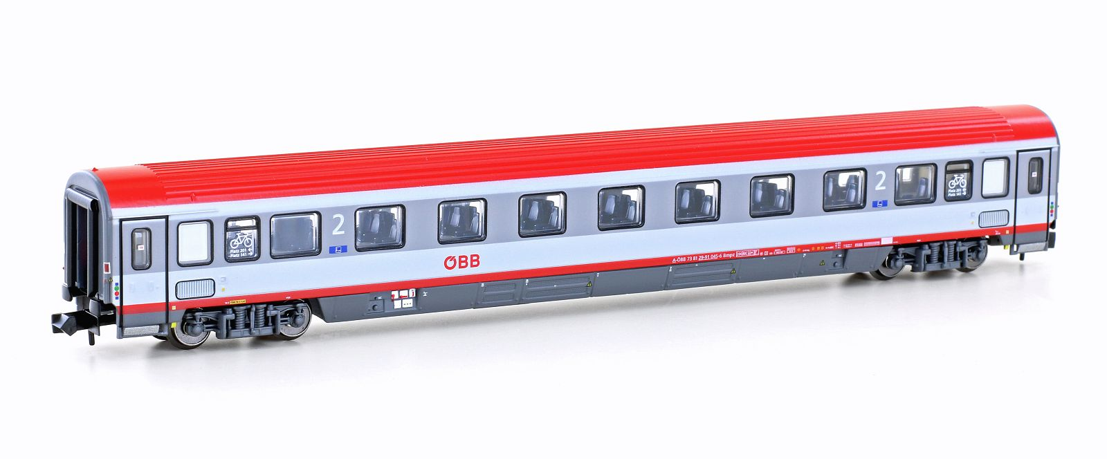ASM 198170 - Personenwagen Bmpz 19-91.0, 2.Kl. ÖBB