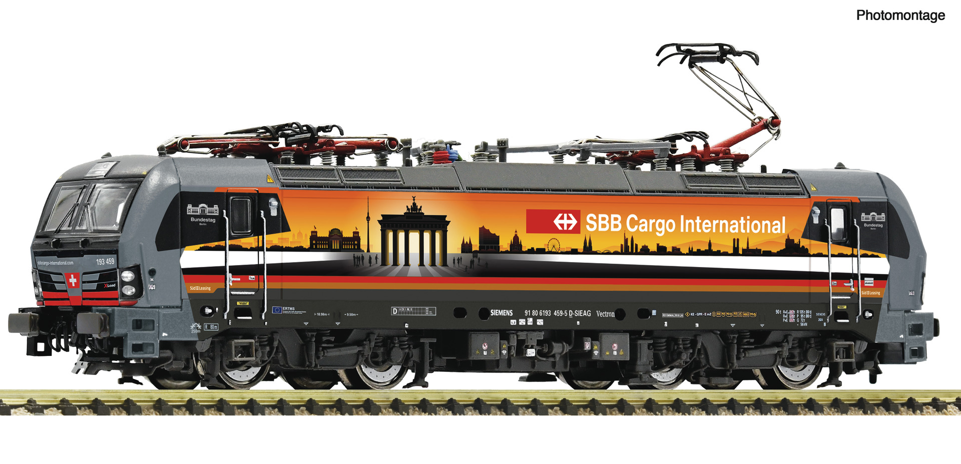 Fleischmann 7570074 - E-Lok 193 459 SBB DE Piercer