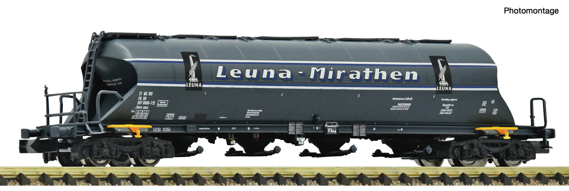 Fleischmann 6660139 - Staubsilowagen "Leuna Mirath