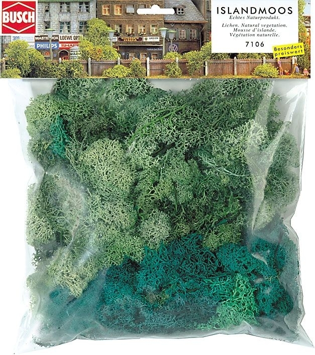 Busch 7106 - Islandmoos  Großpack.