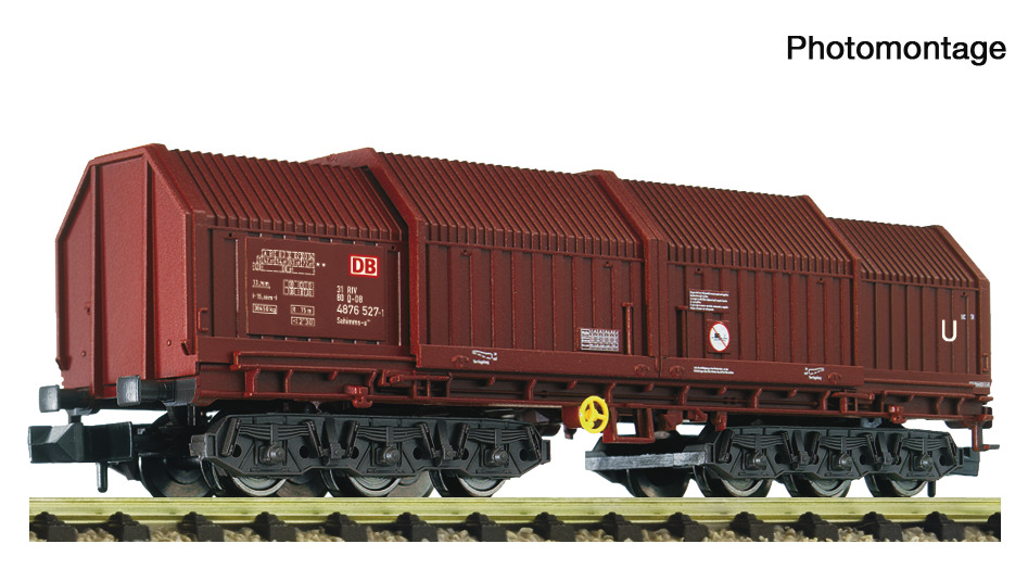 Fleischmann 6660132 - Teleskophaubenwagen Sahims D