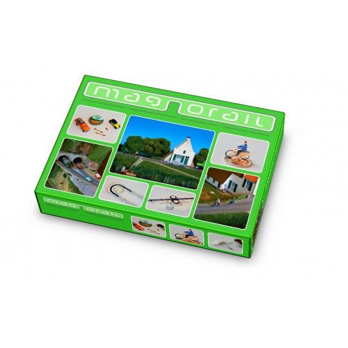 Magnorail BS-2 - Komplett-Set Magnorail + 8 Fahrze