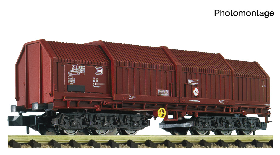 Fleischmann 6660131 - Teleskophaubenwagen Sahims D