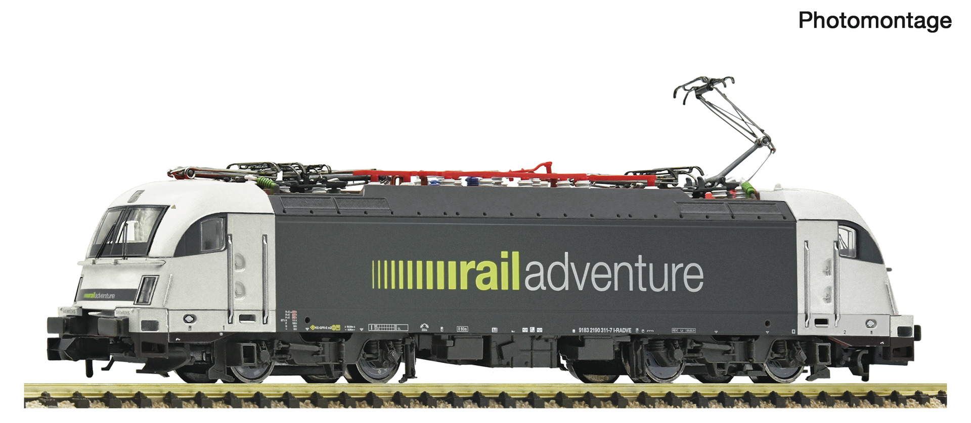 Fleischmann 7570041 - E-Lok 190 311 Railadventure