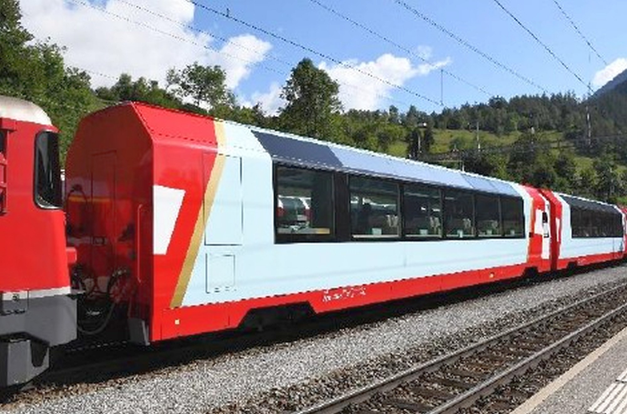Kato K10-2027 - 4er Set Personenwagen RhB/Glacier