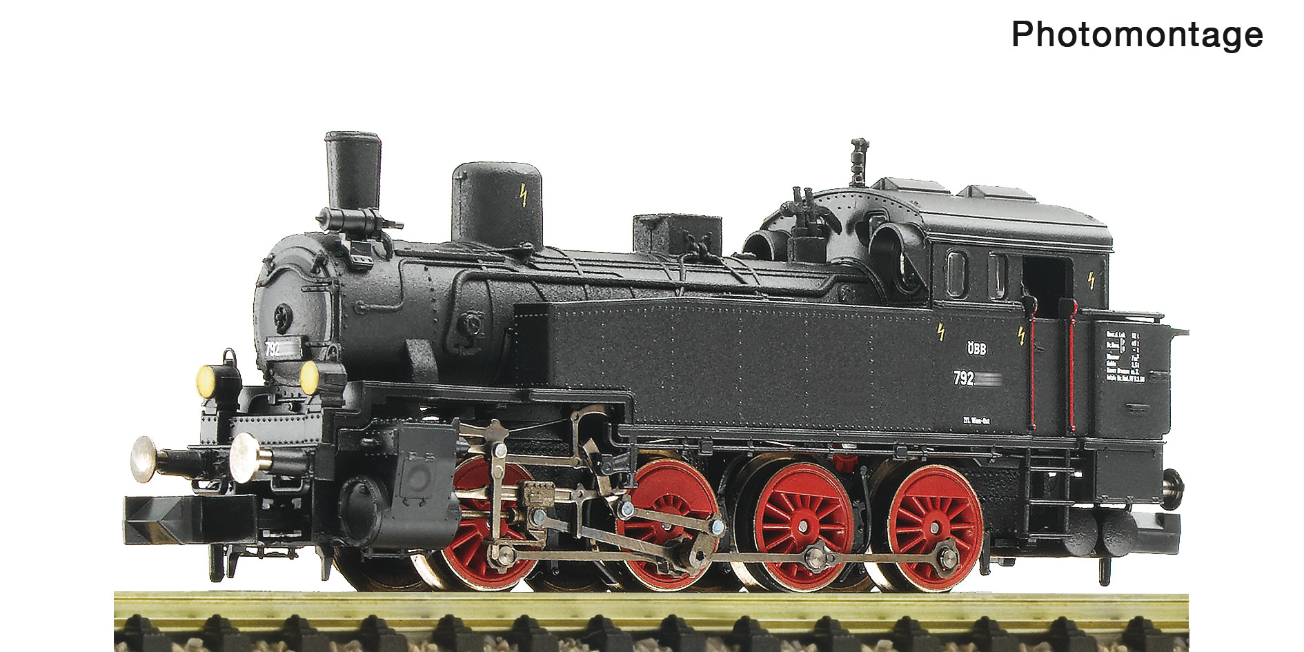 Fleischmann 7160035 - Dampflok Rh 792 ÖBB DC