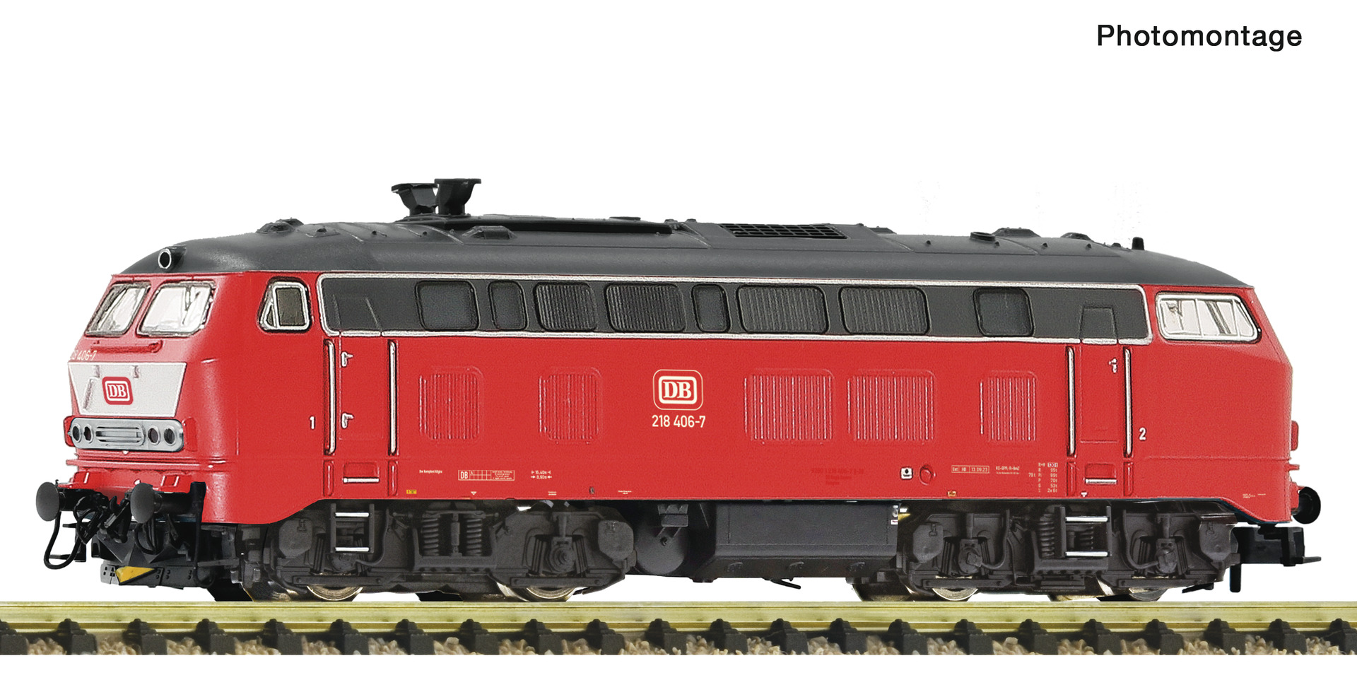 Fleischmann 7360034 - Diesellok 218 406 DB-AG DC