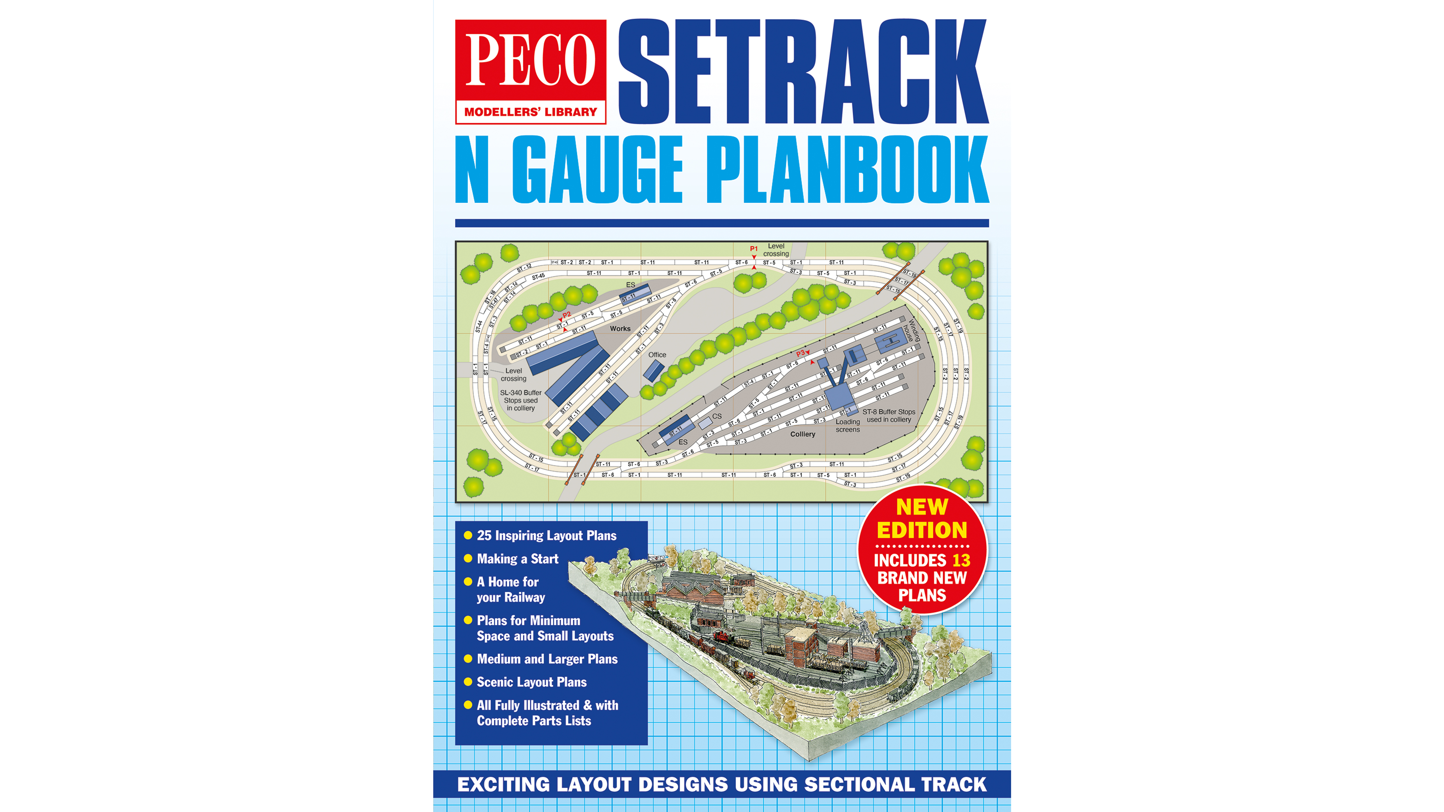 PECO IN1 - Ratgeber, Planbuch Setrack Spur N