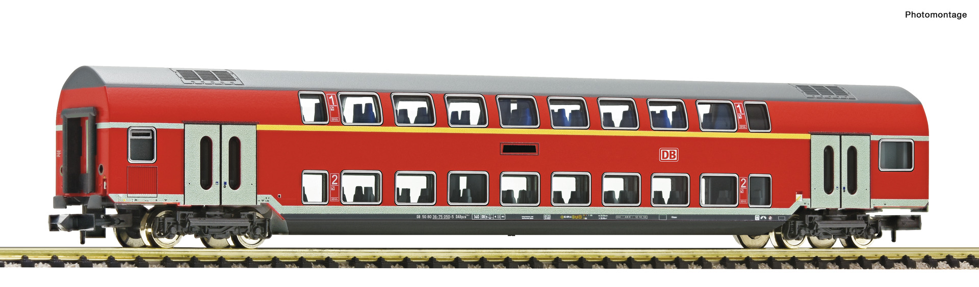 Fleischmann 6260079 - Doppelstockwagen 1./2. Kl. D