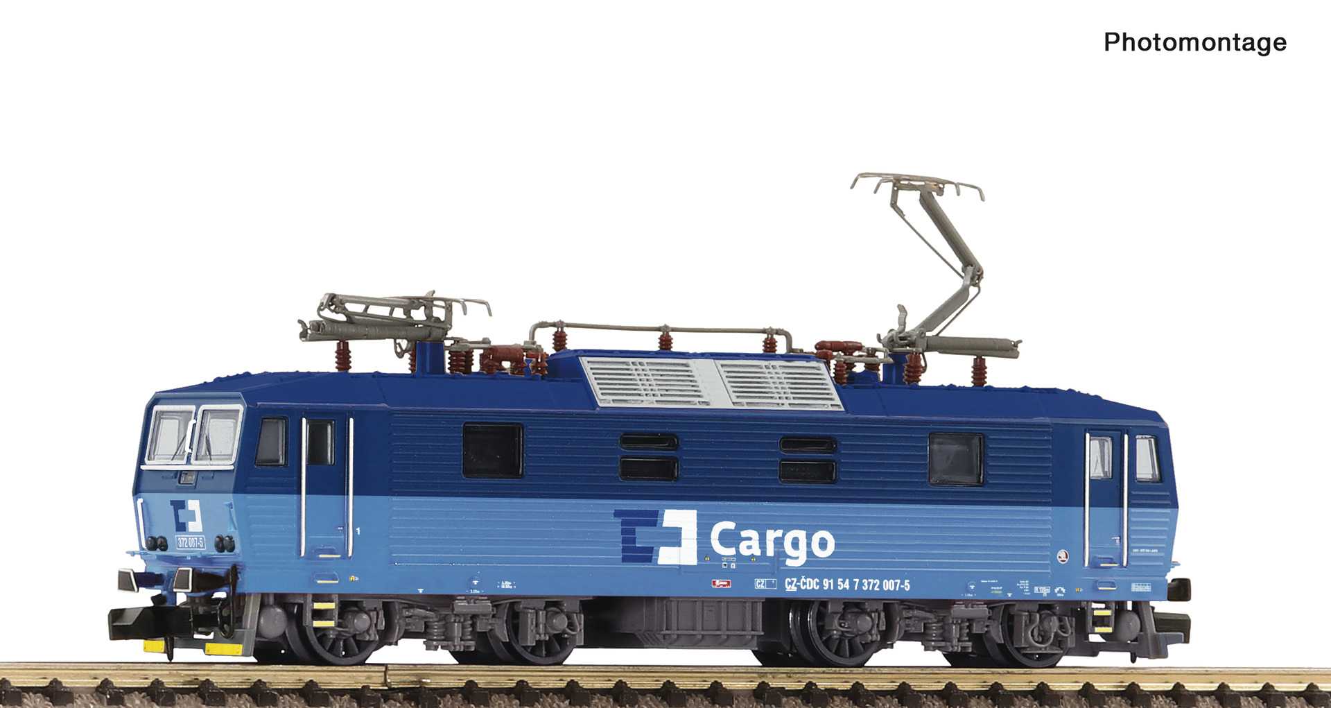 Fleischmann 7560068 - E-Lok Rh 372 CD Cargo DC