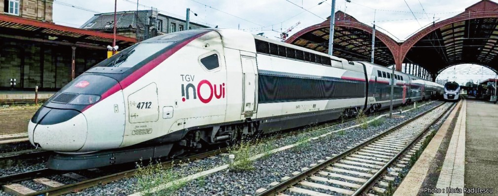 Kato K10-2131 - Triebzug TGV Euroduplex, 5-tlg. SN
