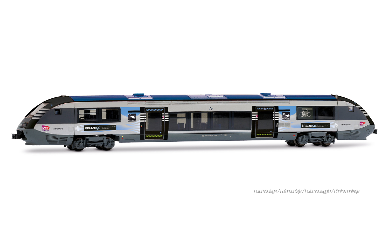 Arnold HN2684S - SNCF, X73500 Dieseltriebwagen TER