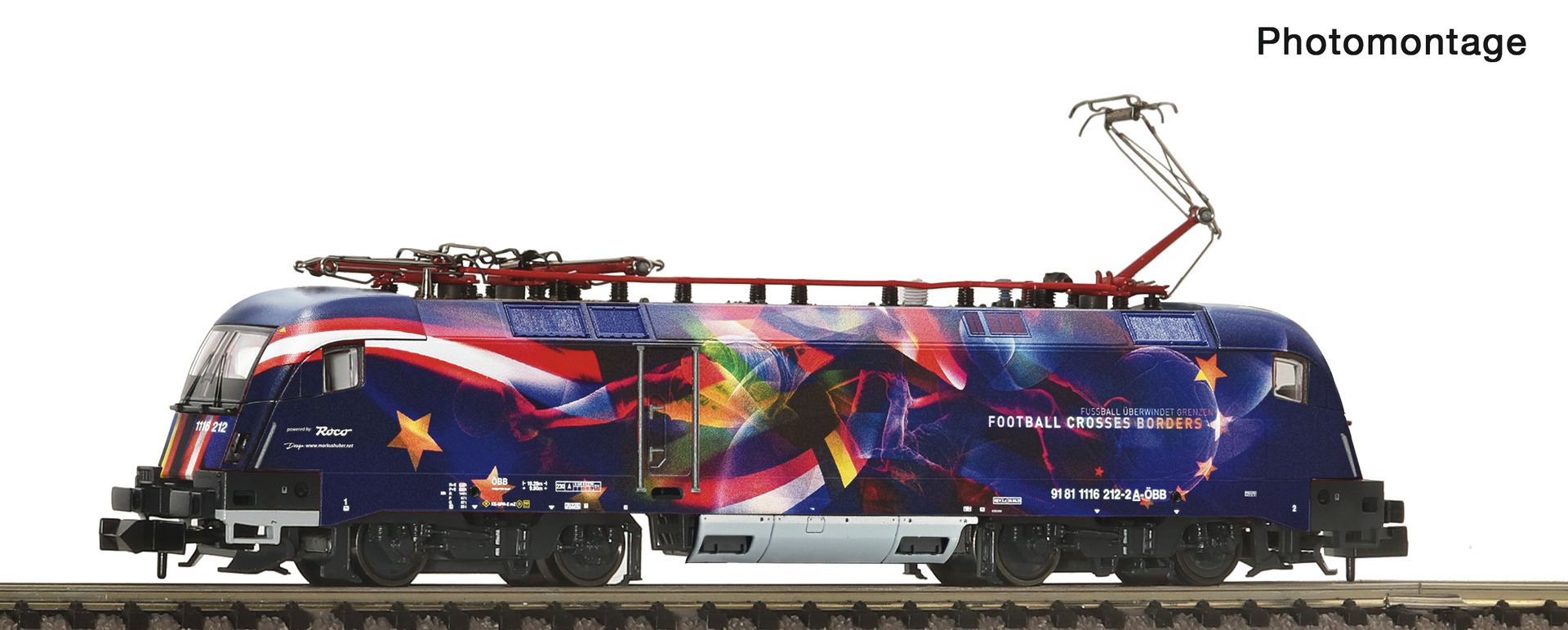 Fleischmann 7570070 - E-Lok 1116 212 ÖBB DC-Snd.